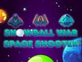 Jeu Guerre de boules de neige : tireur spatial  en ligne