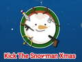 Jeu Kick le bonhomme de neige de Noël  en ligne