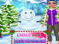 Jeu Noël d'Emma et bonhomme de neige  en ligne
