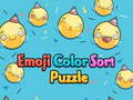 Jeu Puzzle de tri des couleurs Emoji  en ligne