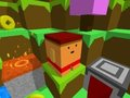 Jeu Blocky Rush Descente  en ligne