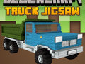 Jeu Puzzle de camion Blockcraft  en ligne