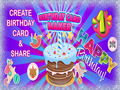 Jeu Créateur de cartes d'anniversaire  en ligne