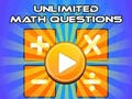 Jeu Questions mathématiques illimitées  en ligne
