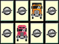 Jeu Mémoire des camions américains  en ligne