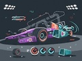 Jeu Mémoire de voitures puissante  en ligne