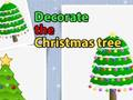 Jeu Décorer le sapin de Noël  en ligne