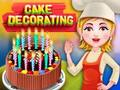 Jeu Décoration de gâteaux  en ligne