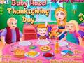 Jeu Bébé Hazel Thanksgiving Day  en ligne