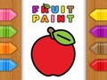 Jeu Peinture aux fruits  en ligne