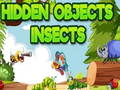Jeu Objets Cachés Insectes  en ligne