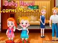 Jeu Baby Hazel apprend les bonnes manières  en ligne