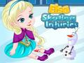 Jeu Blessures de patinage d'Elsa  en ligne