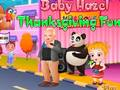 Jeu Bébé Noisette. Amusement de Thanksgiving  en ligne