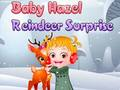 Jeu Bébé Noisette. Renne surprise  en ligne