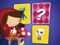 Jeu Match de carte mémoire du petit chaperon rouge  en ligne