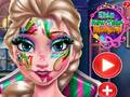 Jeu Maquillage Nouvel An Elsa  en ligne