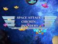 Jeu Envahisseurs de poulet d'attaque spatiale  en ligne
