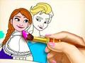 Jeu Livre de coloriage du royaume de glace  en ligne