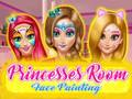 Jeu Peinture de visage de chambre de princesses  en ligne