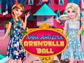 Jeu Bal Anna et Elsa Arendelle  en ligne