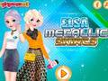 Jeu Jupes métallisées Elsa  en ligne