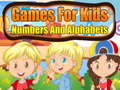 Jeu Jeux pour enfants Chiffres et alphabets  en ligne