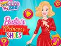 Jeu Les chaussures de princesse de Barbie  en ligne