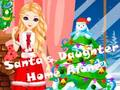 Jeu La fille du Père Noël seule à la maison  en ligne