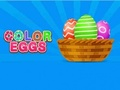 Jeu Oeufs de couleur  en ligne