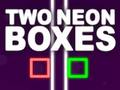 Jeu Deux Boîtes Néon  en ligne