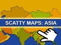 Jeu Scatty Maps : Asie  en ligne