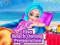 Jeu Elsa Beach Préparation Sortie  en ligne