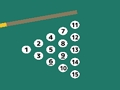 Jeu Billard 15 boules  en ligne