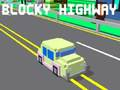 Jeu Autoroute en bloc  en ligne