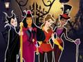 Jeu Princesses Nuit d'Halloween  en ligne
