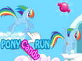 Jeu Poney Candy Run  en ligne