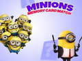 Jeu Match de carte mémoire Minions  en ligne
