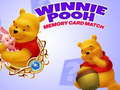 Jeu Match de carte mémoire Winnie l'ourson  en ligne