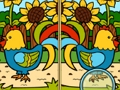 Jeu Différences de printemps  en ligne