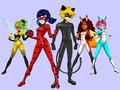 Jeu Créateur de coccinelles et chat noir  en ligne
