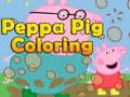 Jeu Coloriage Peppa Pig  en ligne