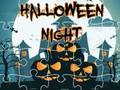 Jeu Puzzle de nuit d'Halloween  en ligne