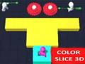 Jeu Tranche de couleur 3d  en ligne