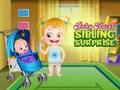 Jeu Bébé Hazel : Surprise entre frères et sœurs  en ligne