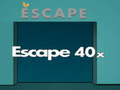 Jeu Échapper 40x  en ligne