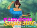 Jeu La superstar de la mode les habille  en ligne