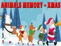 Jeu Souvenir d'animaux - Noël  en ligne