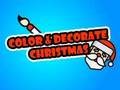 Jeu Colorier et décorer Noël  en ligne