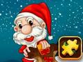 Jeu L'heure du puzzle du Père Noël  en ligne